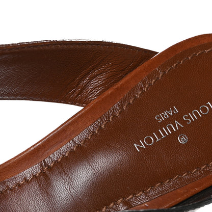 Louis Vuitton Monogram Horizon Mules 36 Cognac Brown 10 of 10