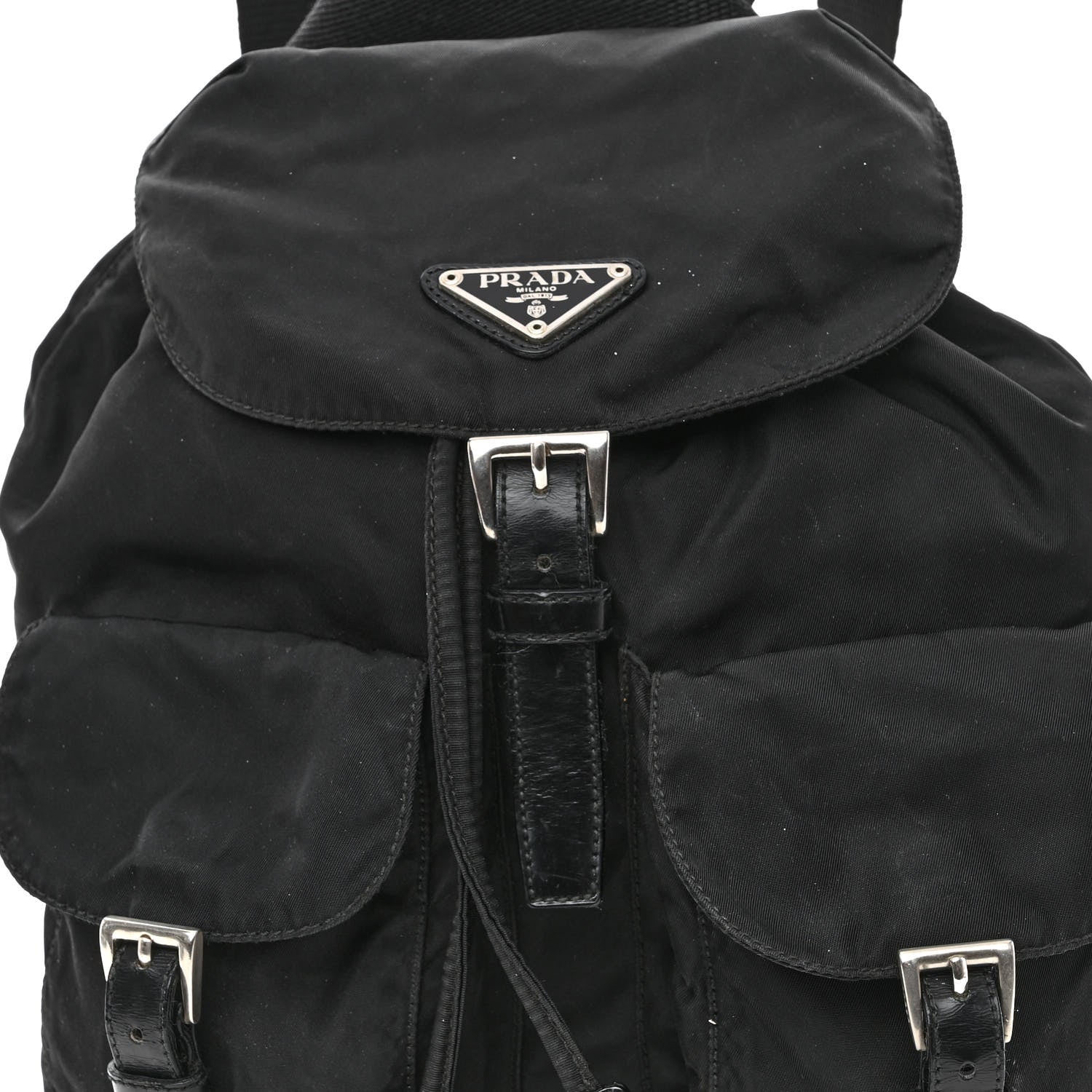 Prada Tessuto Nylon Vela Small Backpack Black 7 of 9