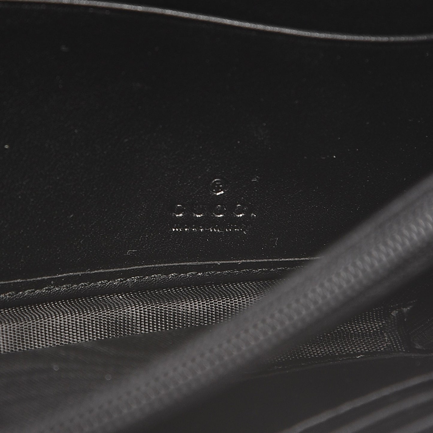 Calfskin Matelasse GG Marmont Continental Wallet Black