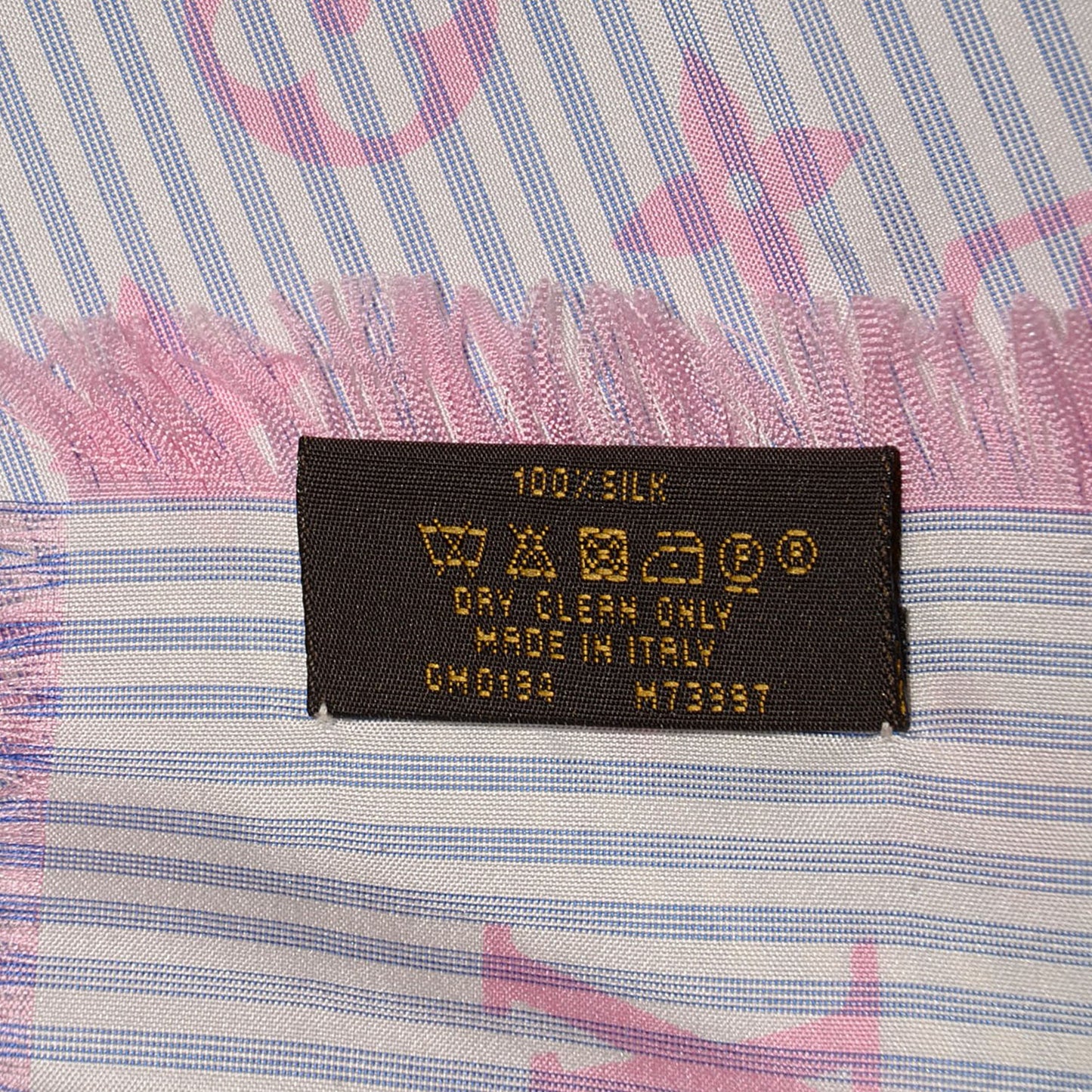 Silk Sur Mesure Square Scarf Pink
