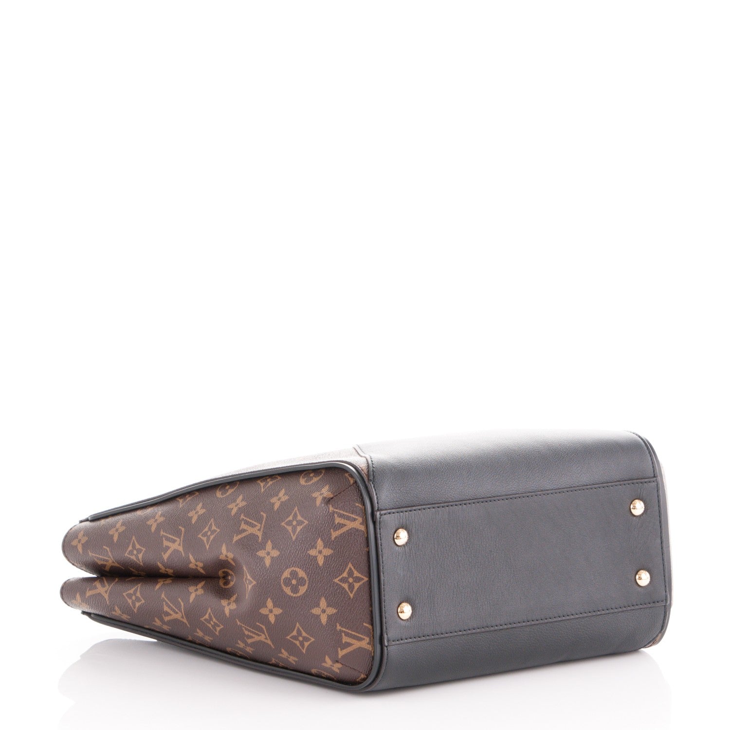 Louis Vuitton Calfskin Monogram Kimono Tote Black 4 of 7