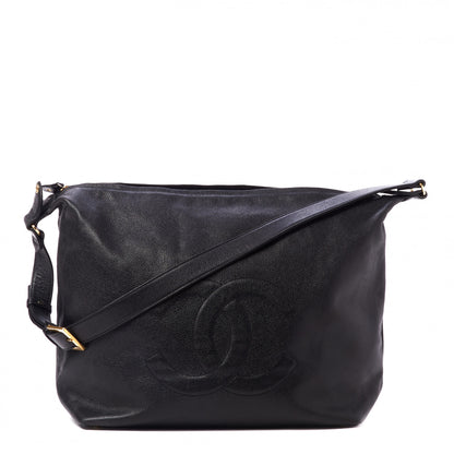Chanel Caviar CC Hobo Black 1 of 10