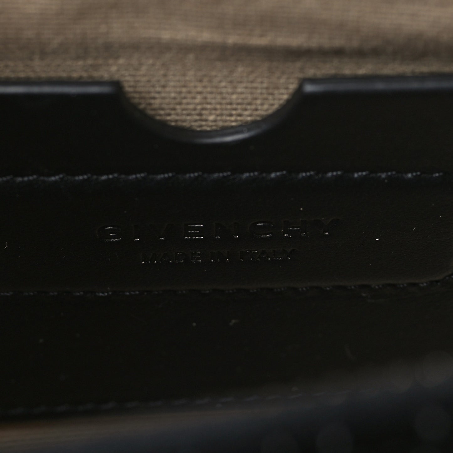 Calfskin Crocodile Embossed Nano Antigona Black