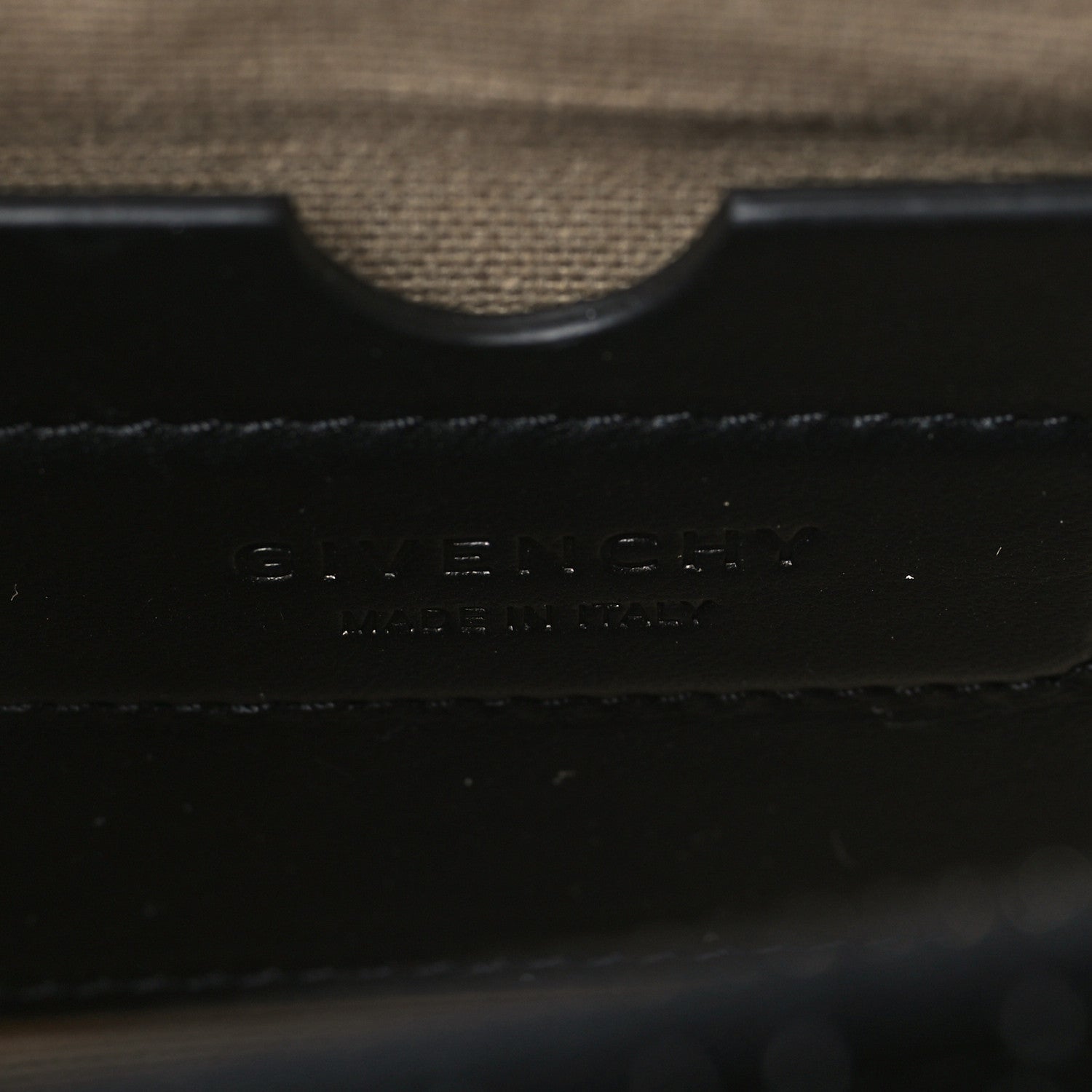 Givenchy Calfskin Crocodile Embossed Nano Antigona Black 6 of 8