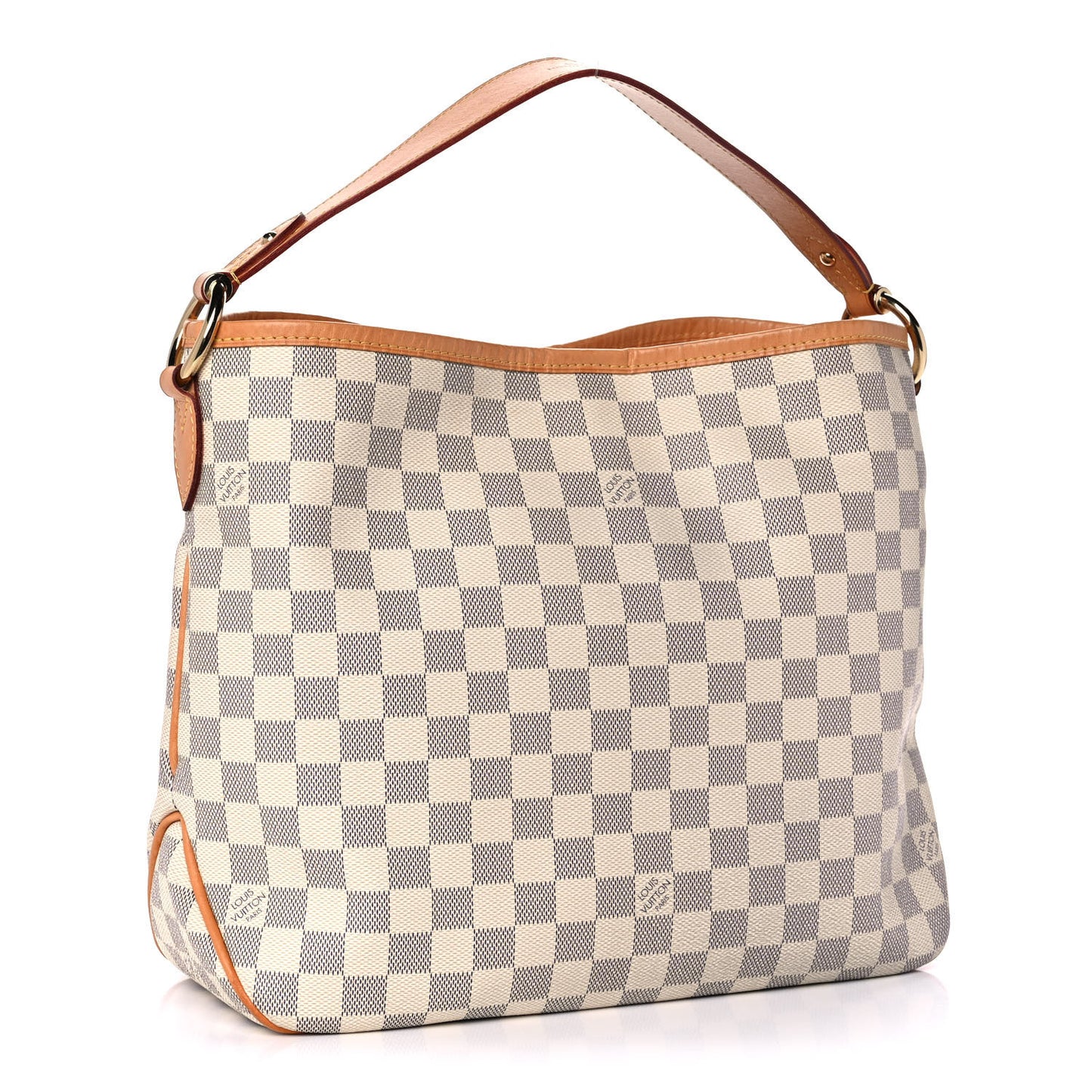 Damier Azur Delightful MM Rose Ballerine