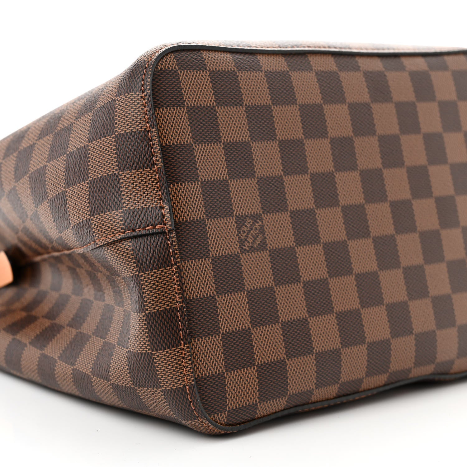 Louis Vuitton Damier Ebene Neonoe MM Safran 9 of 11