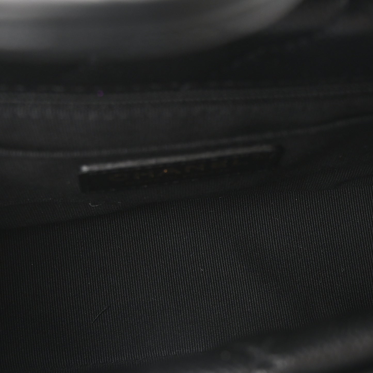 Caviar Calfskin Quilted Small Top Handle Flap Black