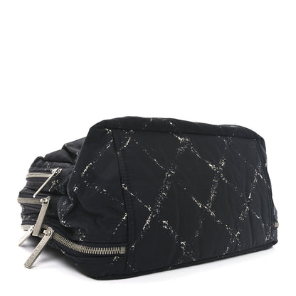Chanel Nylon Travel Duffel Bag Black 4 of 10