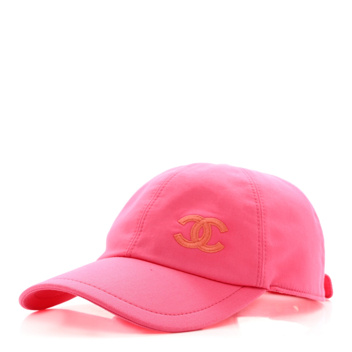 Cotton CC Cap Hat Fuchsia Orange