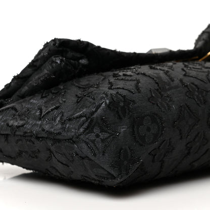 Louis Vuitton Lurex Quilted Monogram Altair Clutch Black 8 of 9