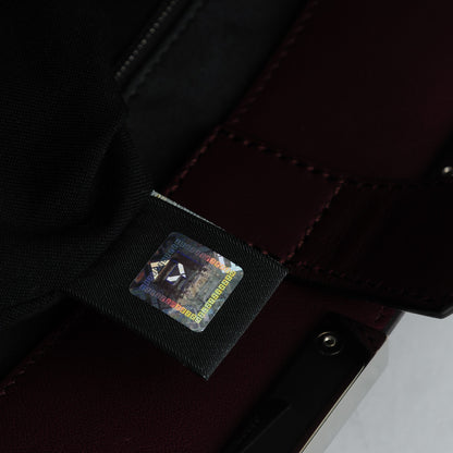 Fendi Vitello Elite Flamingo Large 3Jours Tote Bordeaux 9 of 10