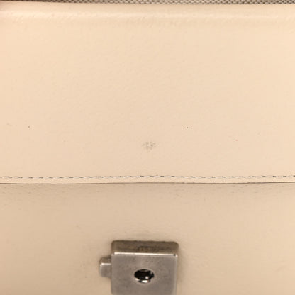 Gucci Textured Calfskin Crystal Mini Dionysus Shoulder Bag Mystic White 11 of 13