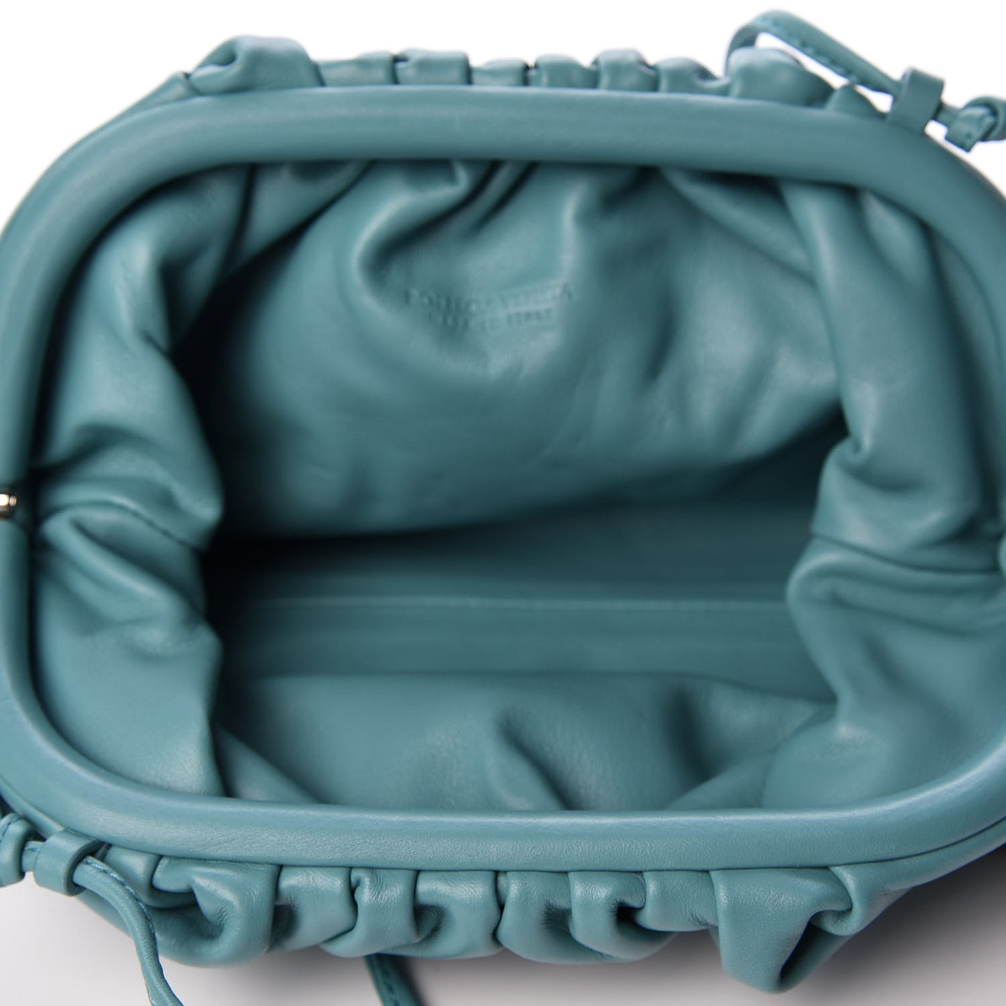 Butter Calfskin The Mini Pouch Linoleum