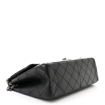 Chanel Aged Calfskin Quilted 2.55 Reissue 226 Flap Black 4 of 10