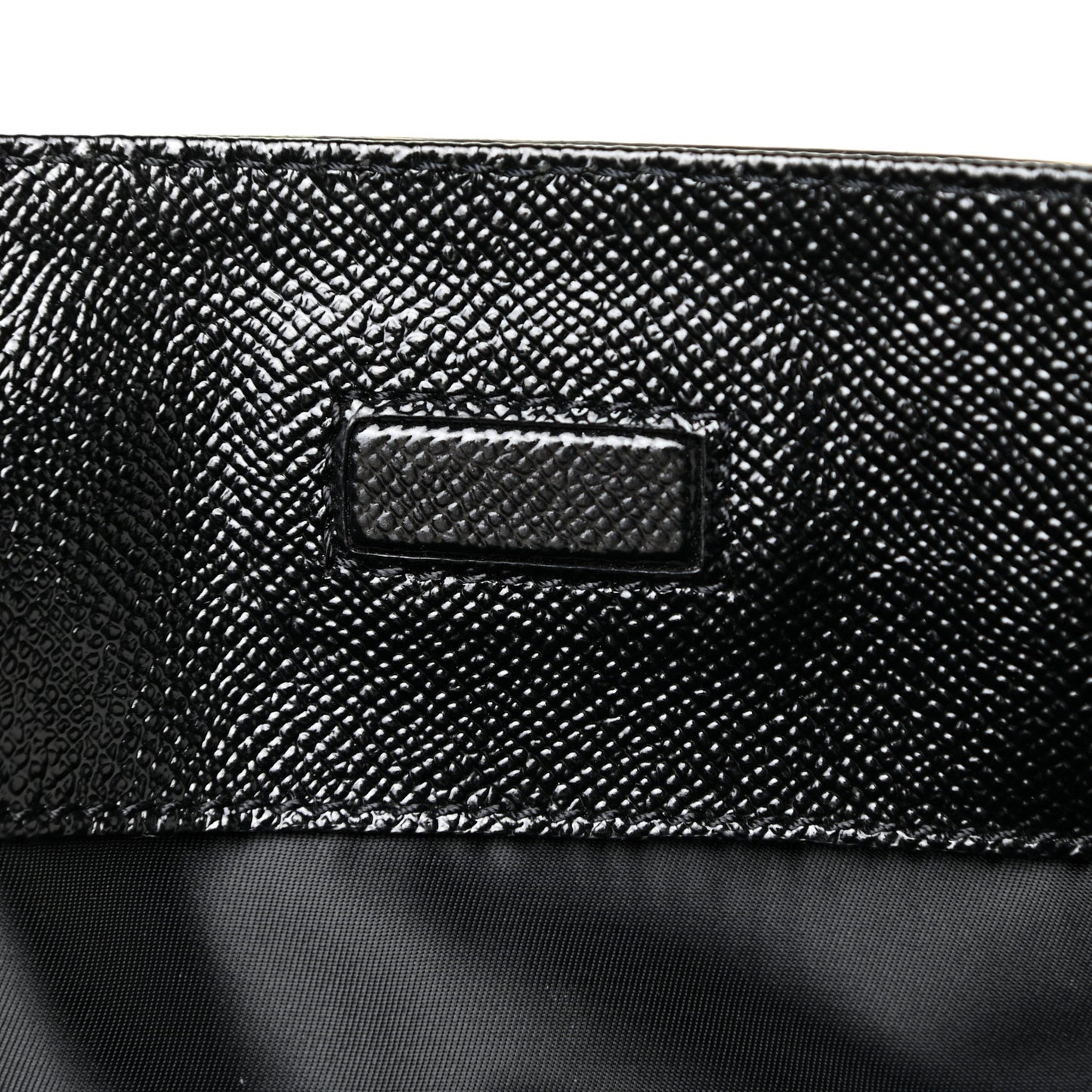 Patent Large Somerford Tote Black
