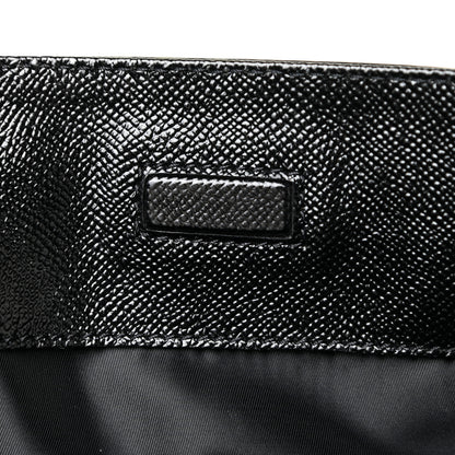 Burberry Patent Large Somerford Tote Black 7 of 20