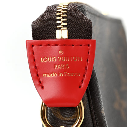 Louis Vuitton Monogram 2020 Christmas Animation Bumper Cars Mini Pochette Accessories Coquelicot 7 of 7