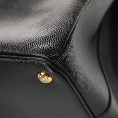 Prada Saffiano Lux Large Tote Black 12 of 21
