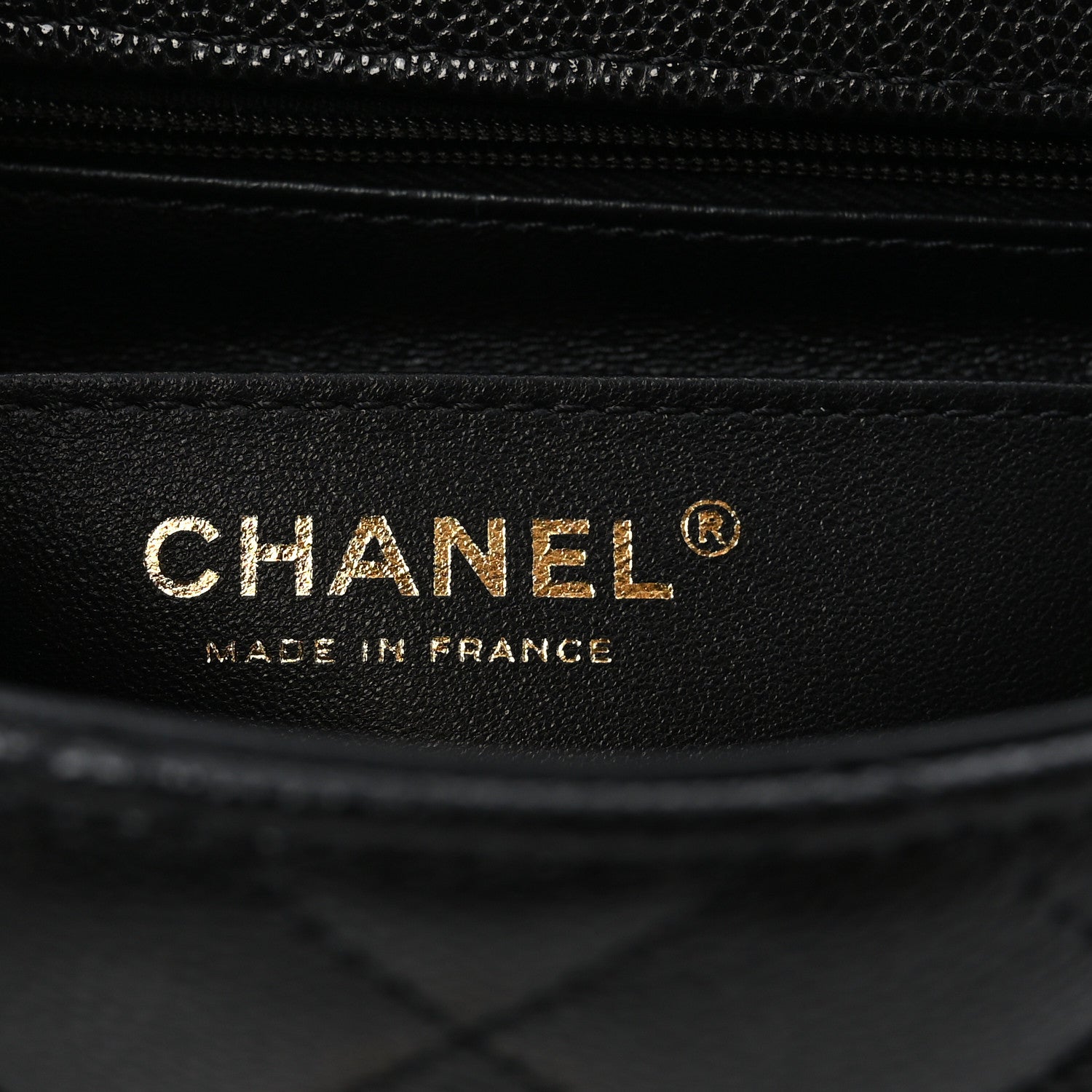 Chanel Caviar Quilted Mini Handy CC Flap Black 6 of 11