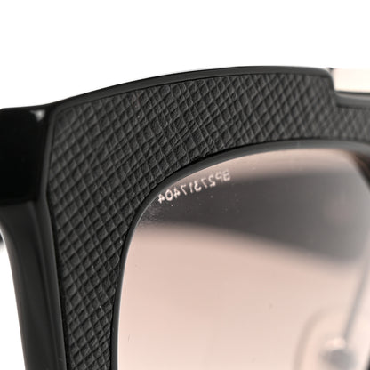 Prada Saffiano Cinema Sunglasses SPR 14S Black 8 of 10