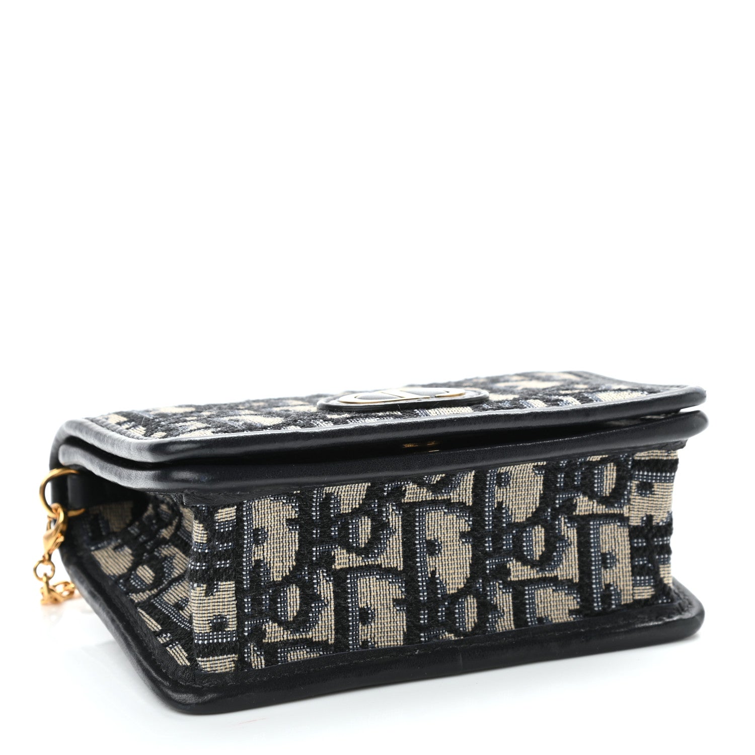 Christian Dior Oblique Nano 30 Montaigne Pouch Blue 4 of 10