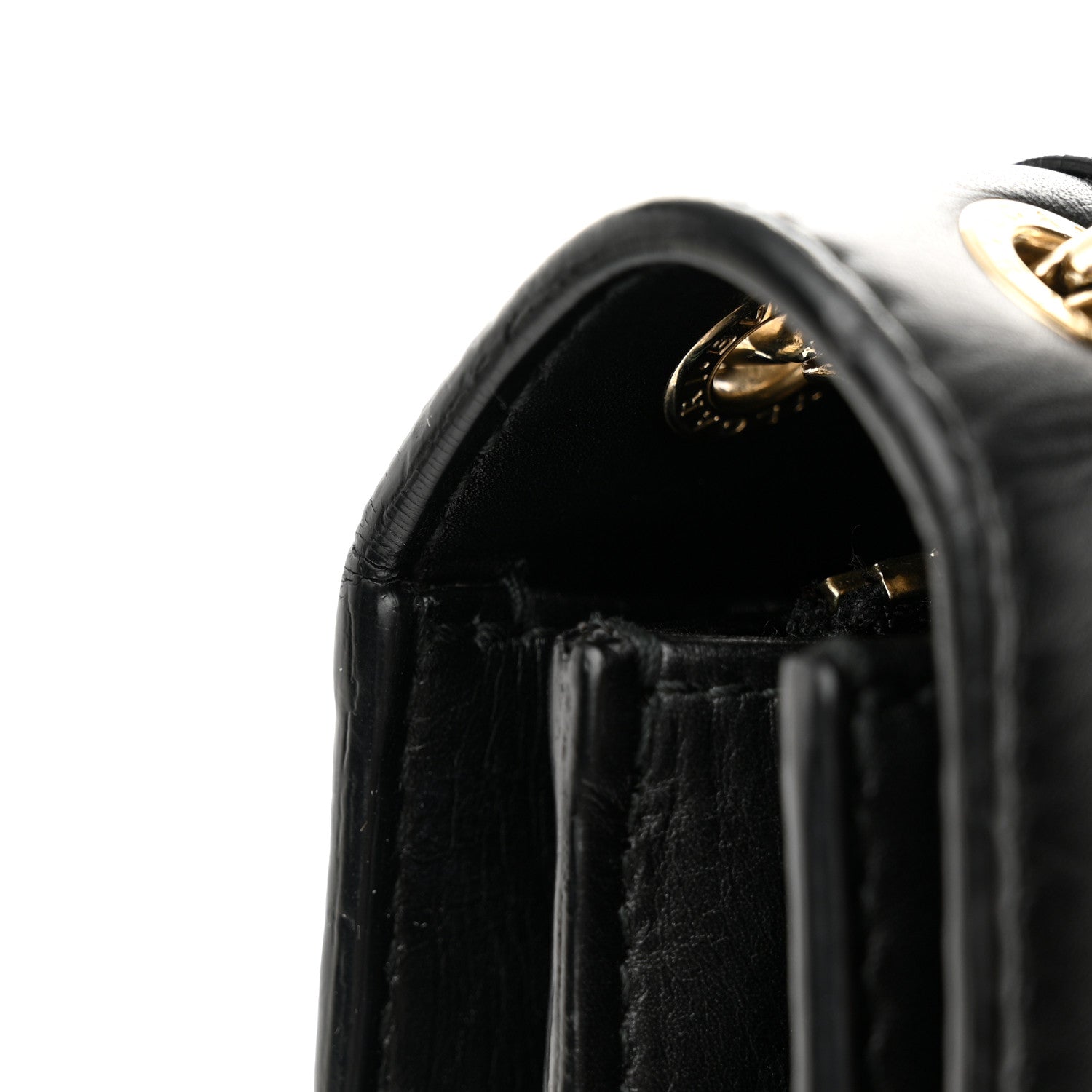 Bulgari Calfskin Serpenti Forever Crossbody Bag Black 14 of 16