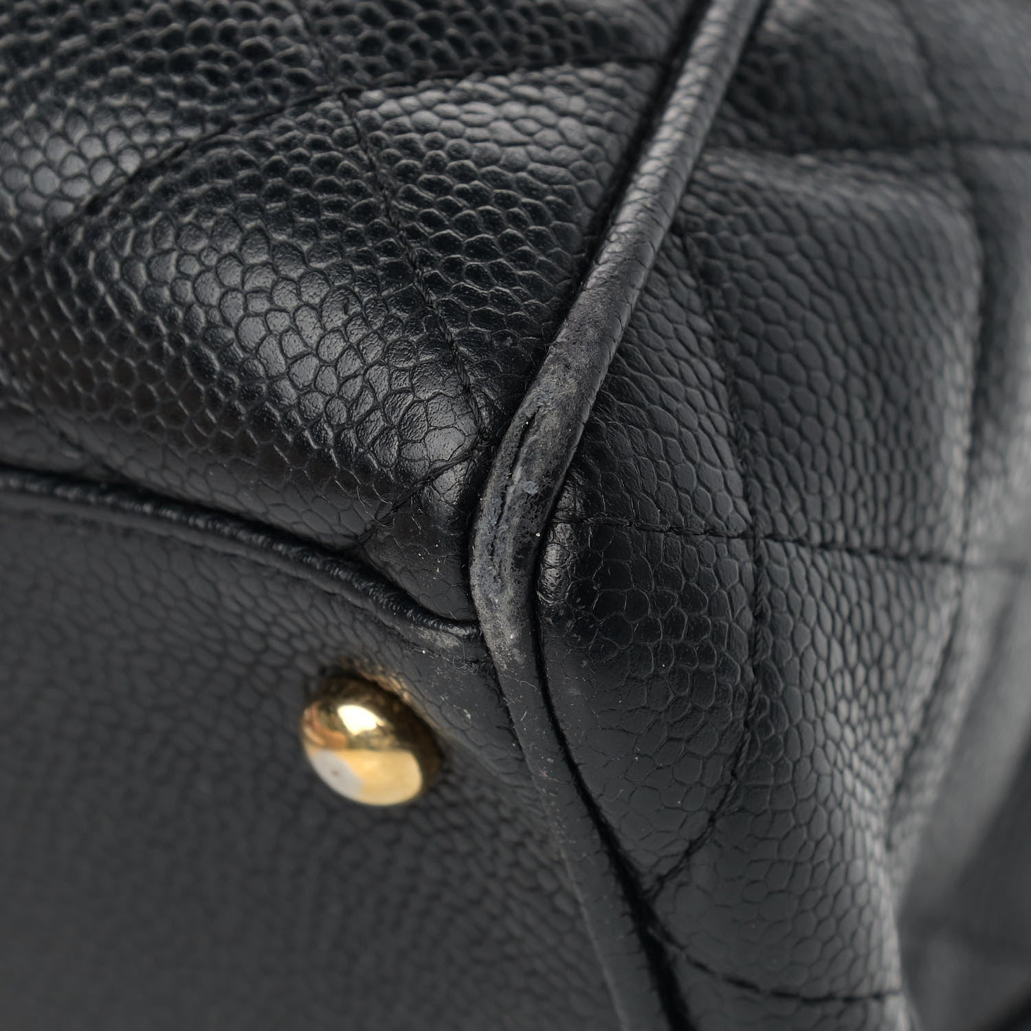 Chanel Caviar Quilted Large Bowler Black 9 of 15