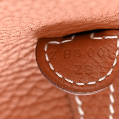 Hermes Taurillon Clemence Evelyne TPM Gold 7 of 10