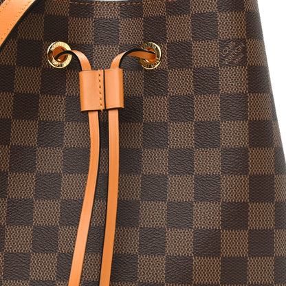 Louis Vuitton Damier Ebene Neonoe MM Safran 8 of 10
