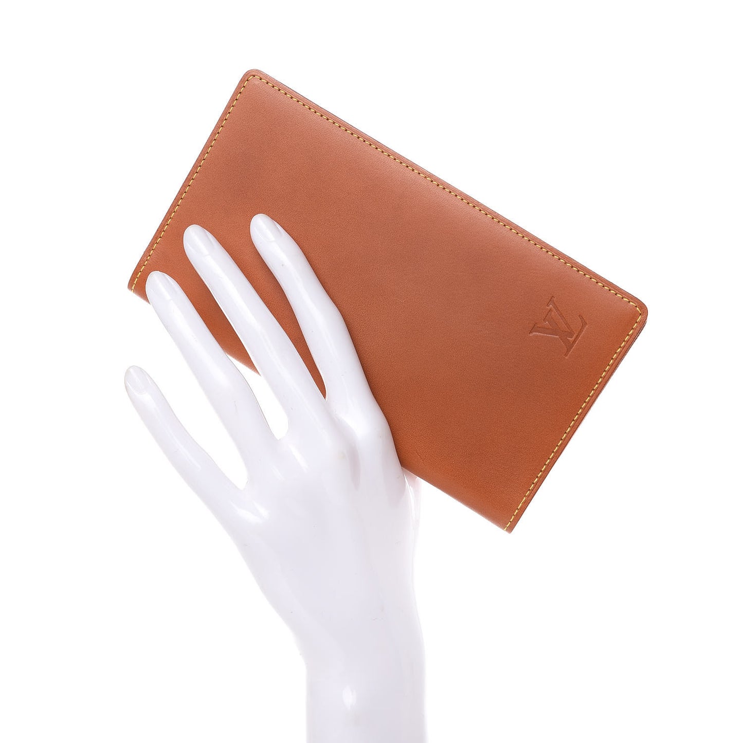 Nomade Checkbook Wallet Caramel