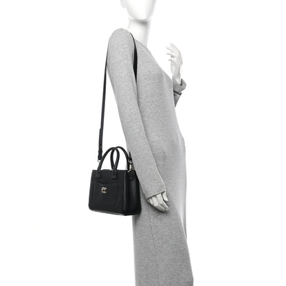 Chanel Grained Calfskin Mini Neo Executive Shopper Tote Black 2 of 13