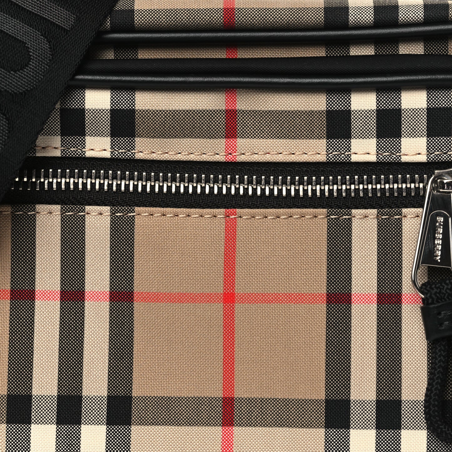 Canvas Check Paddy Messenger Archive Beige