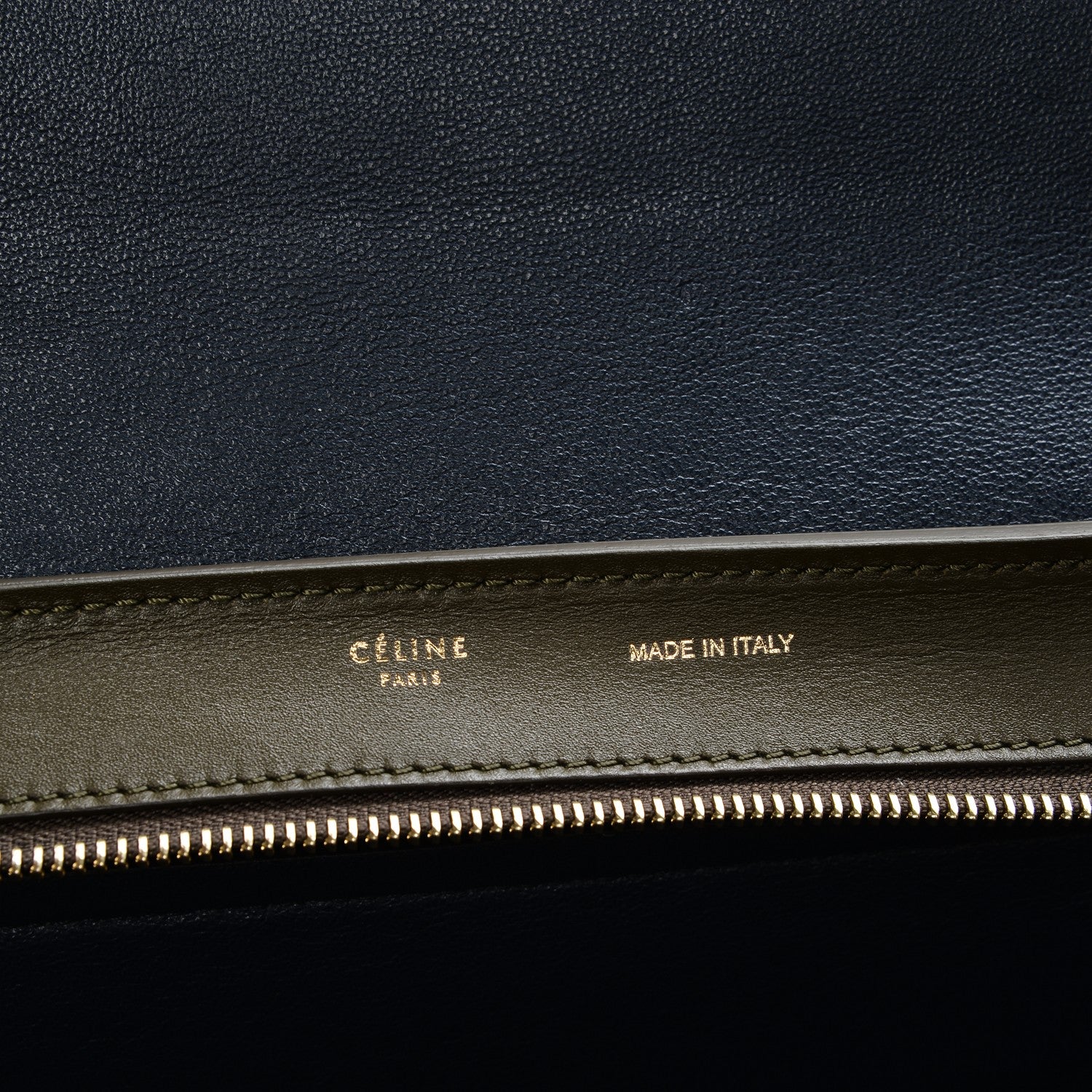 Celine Velluto Calfskin Suede Medium Tri-Color Trapeze 8 of 8