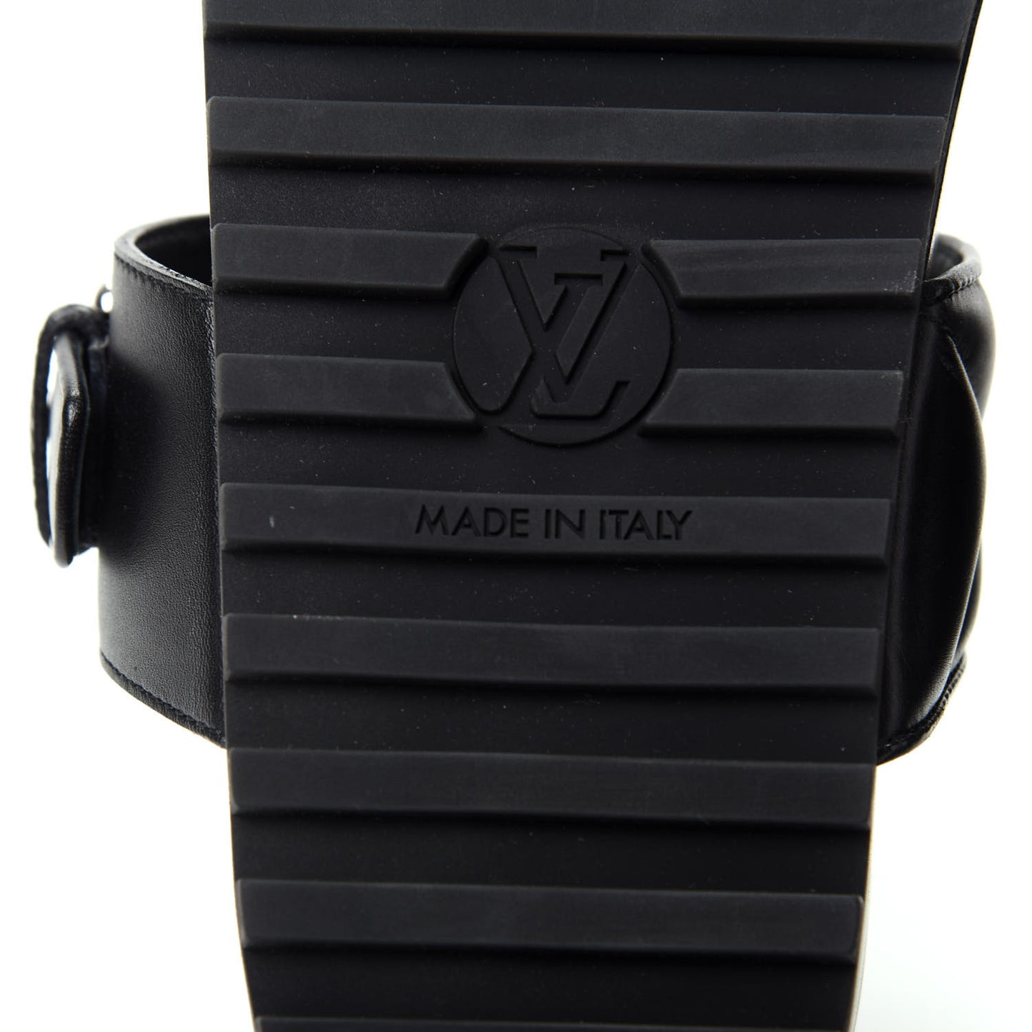 Calfskin New Wave Bom Dia Flat Mule 39 Black