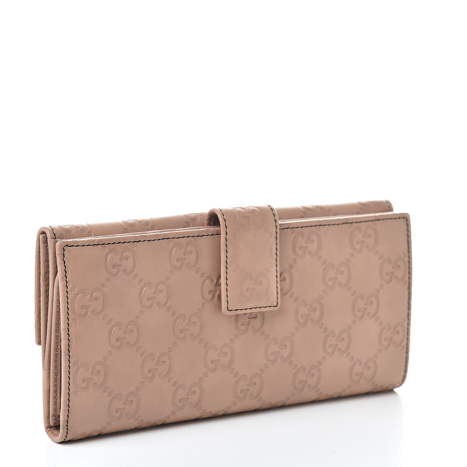 Gucci Guccissima Emily Continental Wallet Camelia 3 of 10