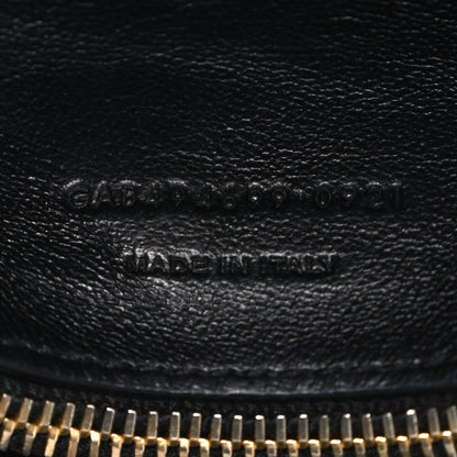 Saint Laurent Calfskin Y Quilted Monogram Small Loulou Chain Satchel Black 7 of 11
