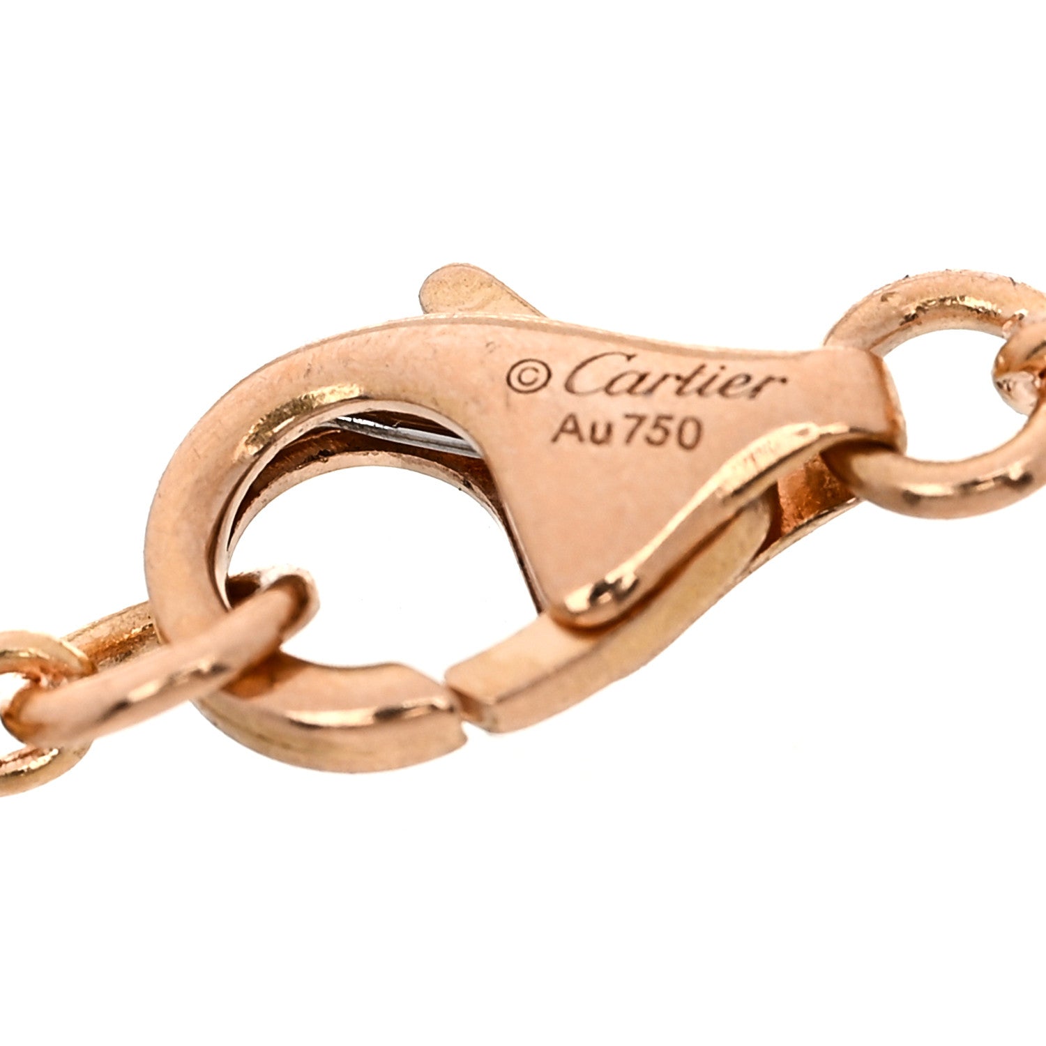 Cartier 18K Pink Gold Interlocking LOVE Bracelet 5 of 5