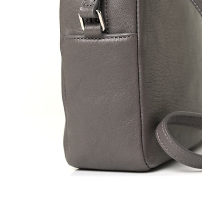 Saint Laurent Lambskin Monogram Small Lou Camera Bag Asphalt 5 of 5