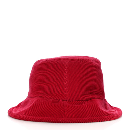 Gucci Corduroy Orgasmique Bucket Hat Red 4 of 9