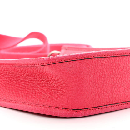 Hermes Taurillon Clemence Evelyne TPM Rose Extreme 9 of 10