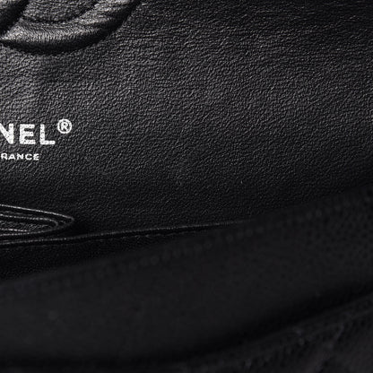 Chanel Caviar Quilted Medium Double Flap Black 9 of 11