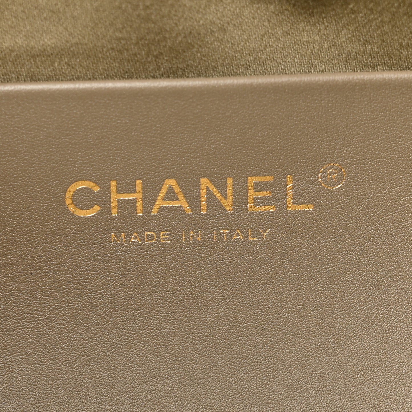 Pony Hair Mini Chanel 25 Handbag Dark Khaki