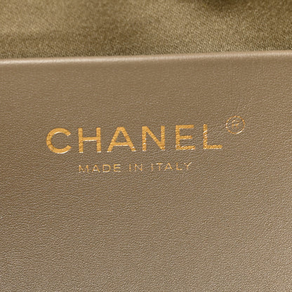 Chanel Pony Hair Mini Chanel 25 Handbag Dark Khaki 6 of 10