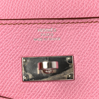 Hermes Epsom Kelly Longue Wallet 5P Pink 5 of 7