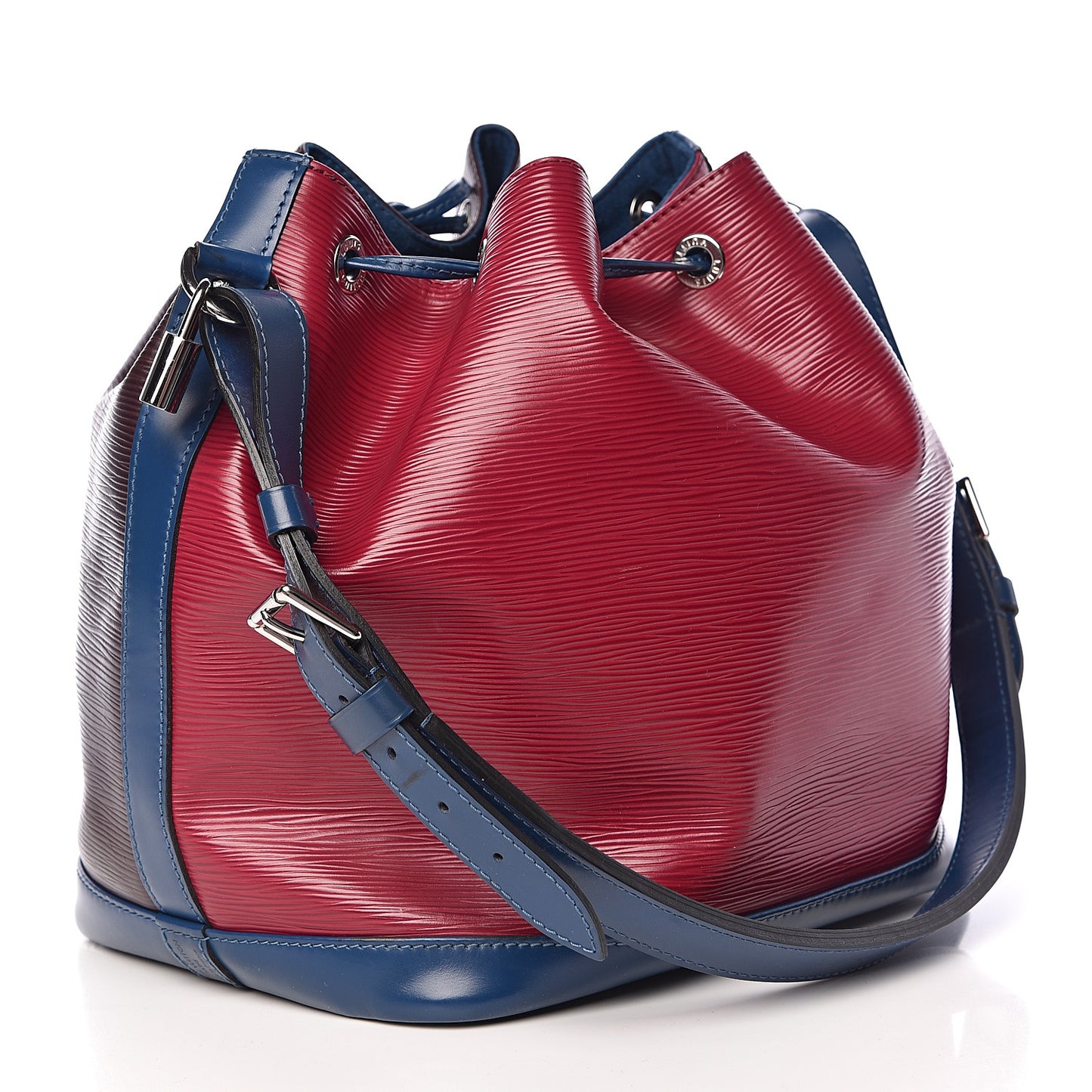 Epi Tri-Color Petit Noe NM Quetsche Fuchsia Saphir