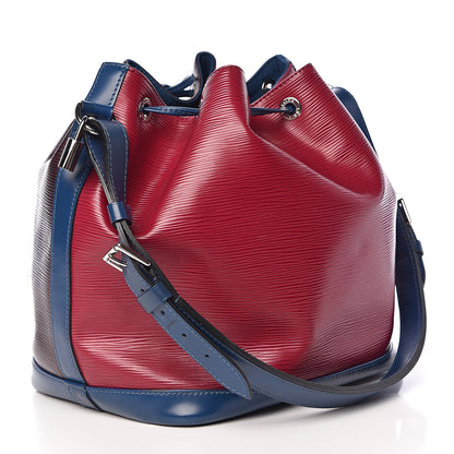 Louis Vuitton Epi Tri-Color Petit Noe NM Quetsche Fuchsia Saphir 3 of 15
