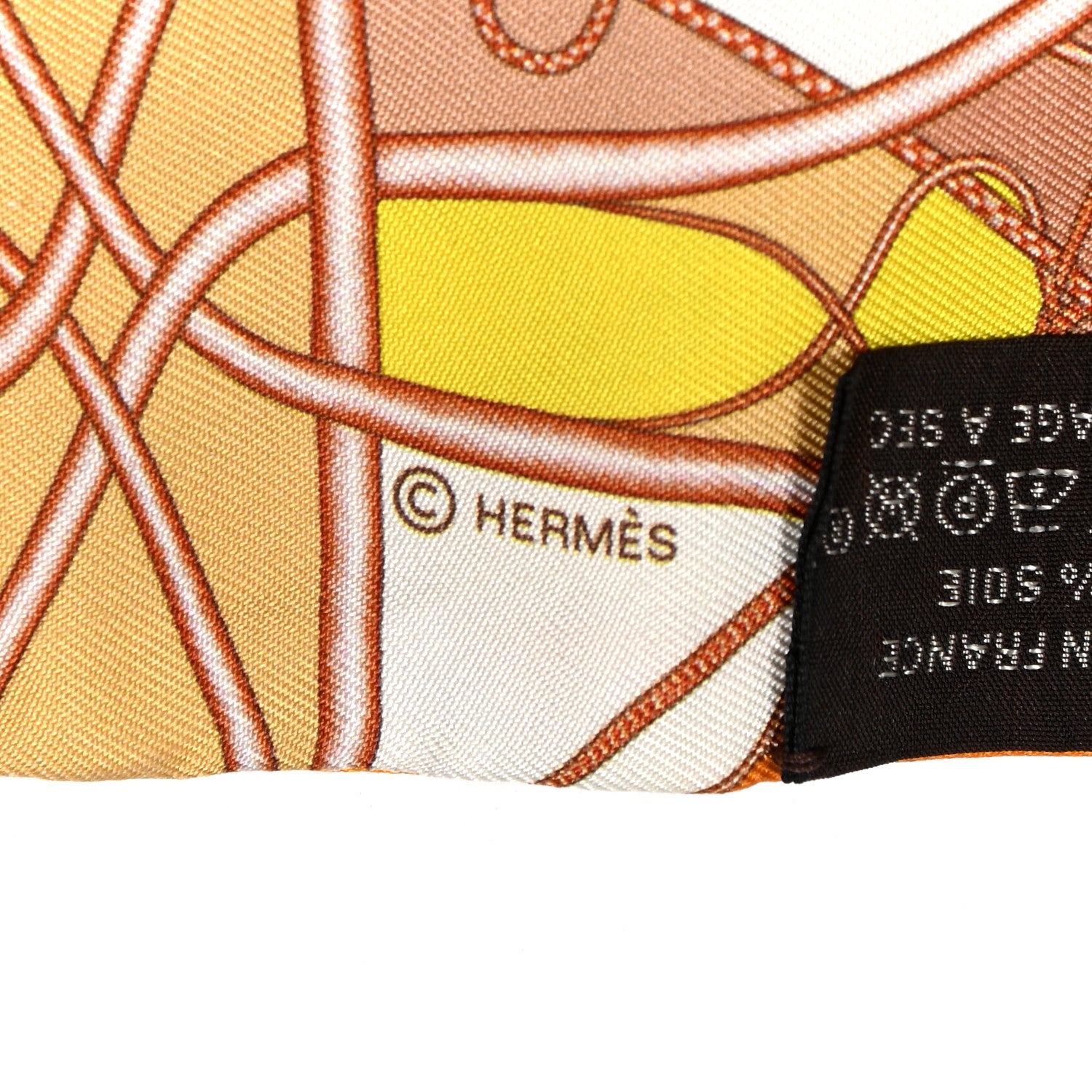 Hermes Silk Coup De Fouet Au Bloc Twilly 3 of 4