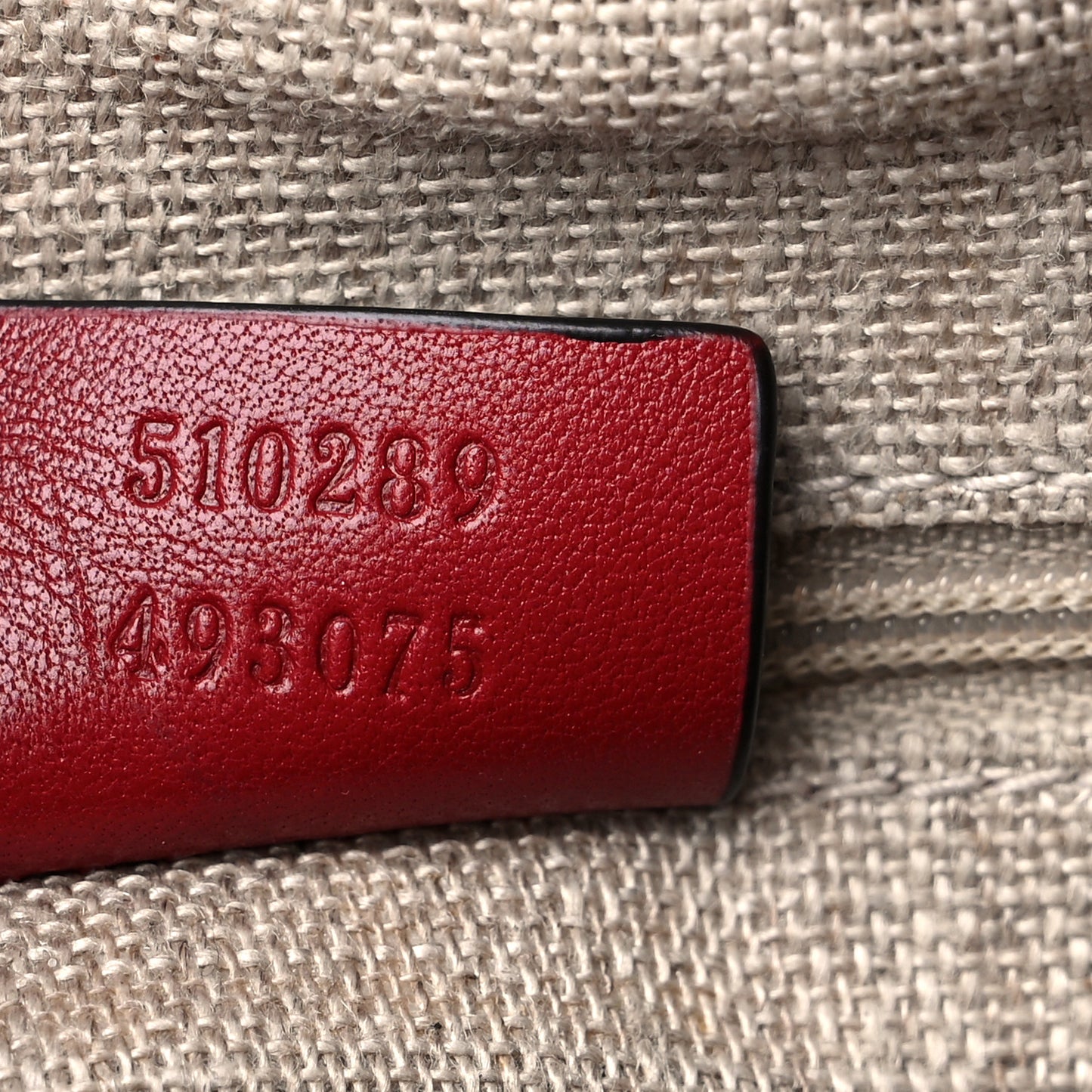 Microguccissima Small Crossbody Bag Rosso