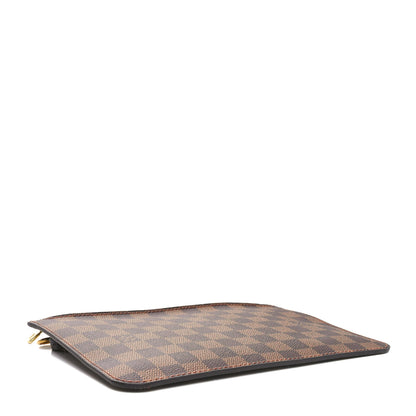 Louis Vuitton Damier Ebene Neverfull MM GM Pochette 4 of 9