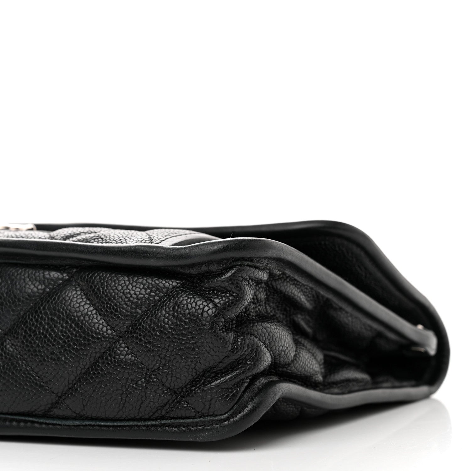 Chanel Caviar Quilted Large French Riviera Flap Black 10 of 13